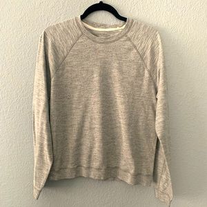 Rag & Bone Scoop Neck Cotton/Poly Sweatshirt- Medium